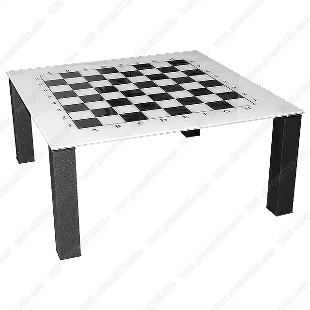 журнальный столик шахматная доска